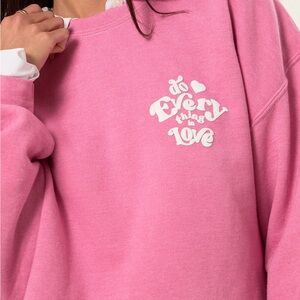 altar’d state “do everything in love” crewneck